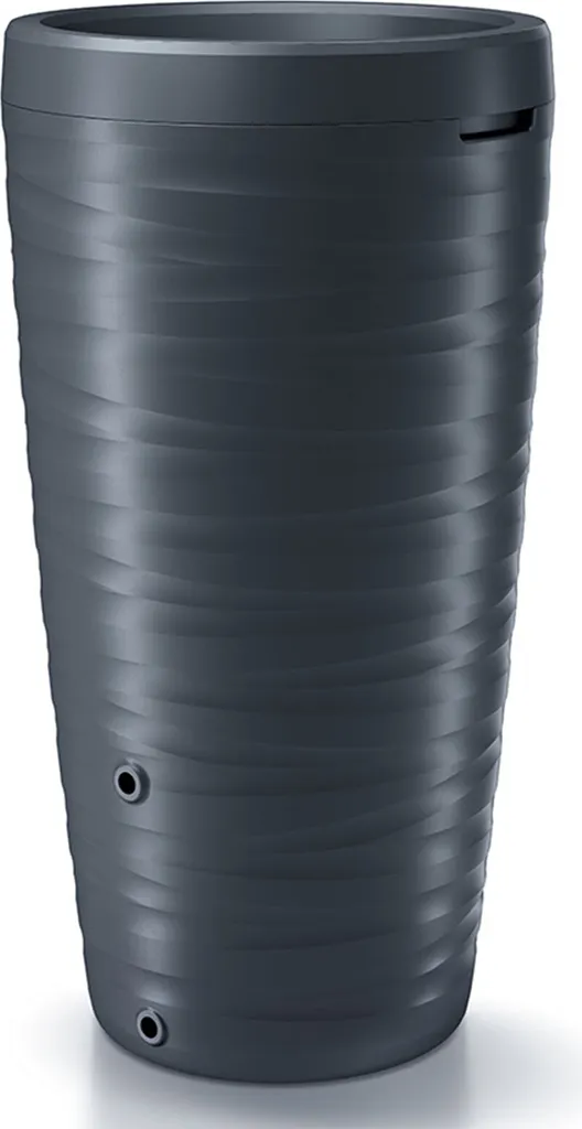 Réserve d'eau de pluie 240L pour arrosage jardin TREVISO anthracite