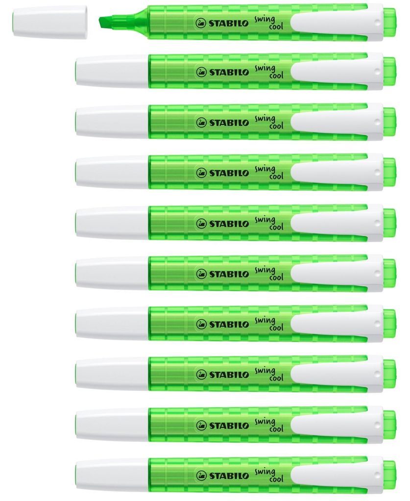 STABILO® 275/33 Textmarker swing® cool - groen Productafbeelding 