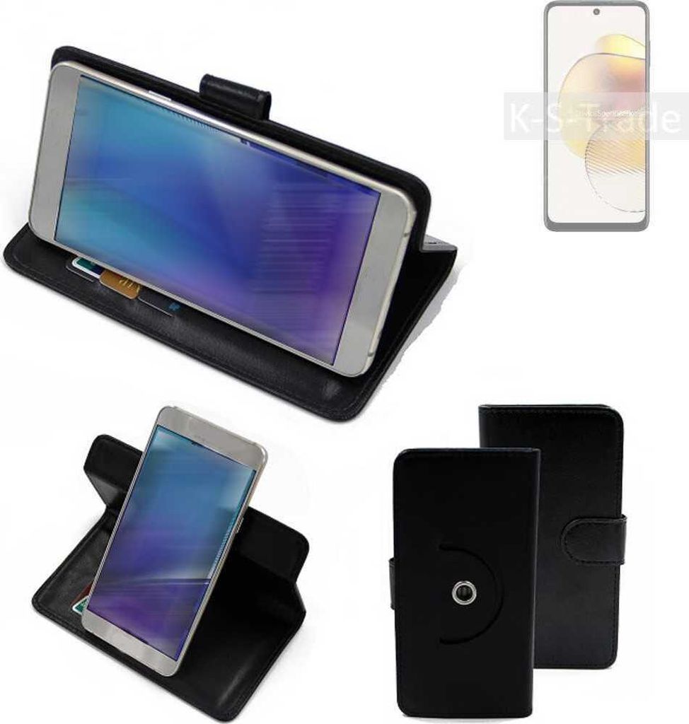 K-S-Trade Case Schutzhülle Handyhülle kompatibel mit Motorola Moto G73 5G Flipcase Smartphone Cover Handy Schutz Tasche Klapphülle Walletcase