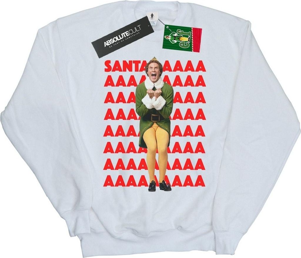 Elf - Sweatshirt für Damen BI5100 (S) (Weiß)