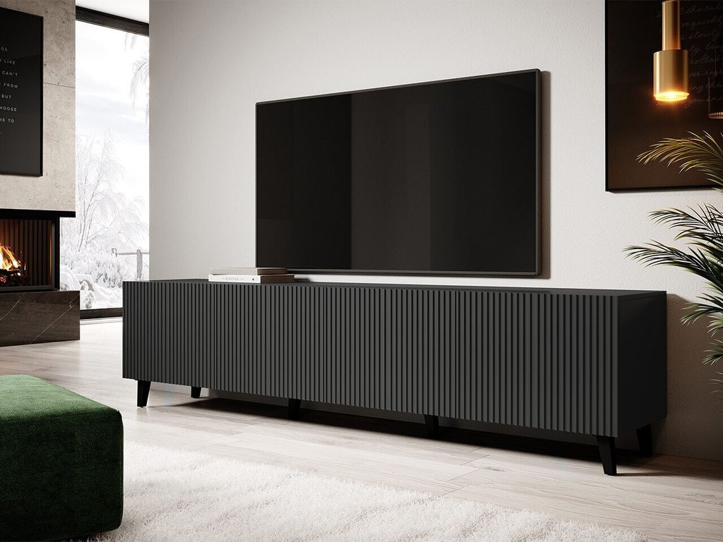 MIRJAN24 TV-Lowboard Vamos Grey 200, TV-Schrank mit 4 Produktbild 7