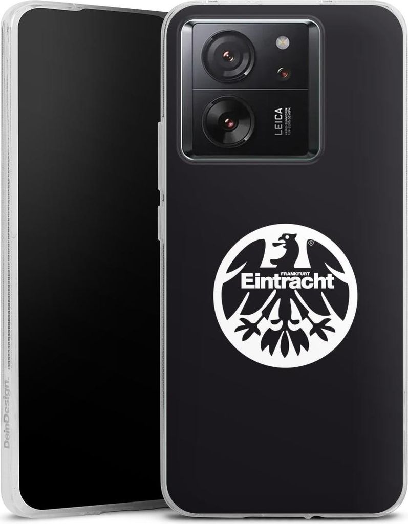 DeinDesign Handyhülle für Xiaomi 13T Pro Silikon Hülle Case Smartphone Schutzhülle Adler Eintracht Frankfurt Logo