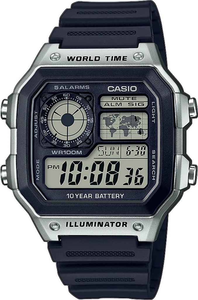 CASIO COLLECTION & VINTAGE Polshorloges AE-1200WH-1CVEF Productafbeelding 