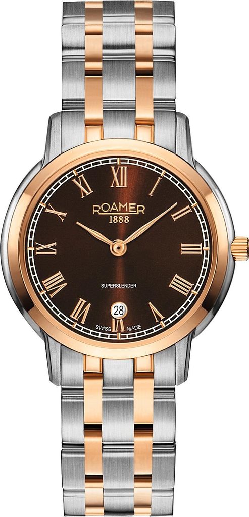 Roamer 515811 49 05 50 Damen-Armbanduhr, Edelstahl-Gehäuse, Produktbild 