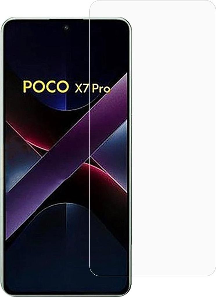 Xiaomi Poco X7 Pro Displayschutz - 9H Panzerglas - Transparent