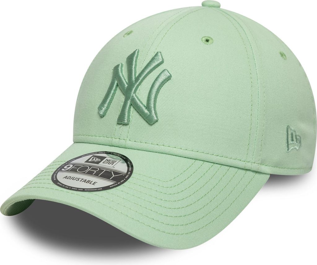 New Era MLB 9FORTY Cap League Essential New York Yankees pastel green