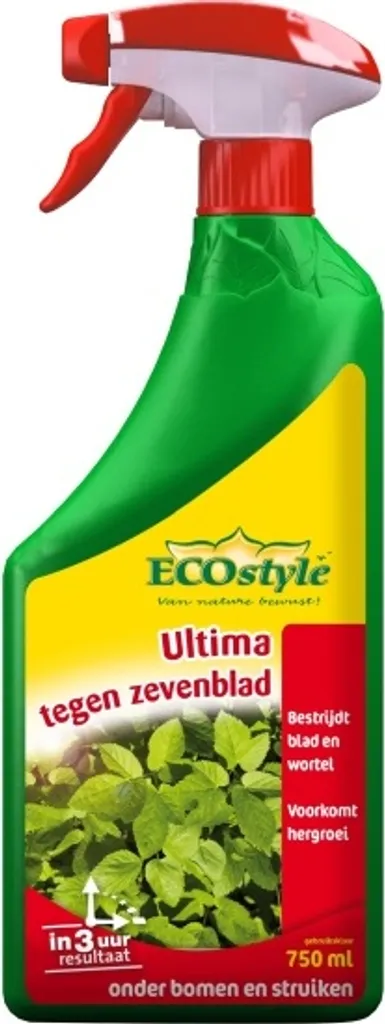 ECOstyle Ultima Zevenblad Désherbant Prêt à l'Emploi en Spray de 750 ml