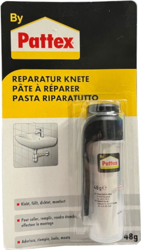 Pattex Reparatur Knete 48g für Keramik Kunststoff Stein Produktbild 
