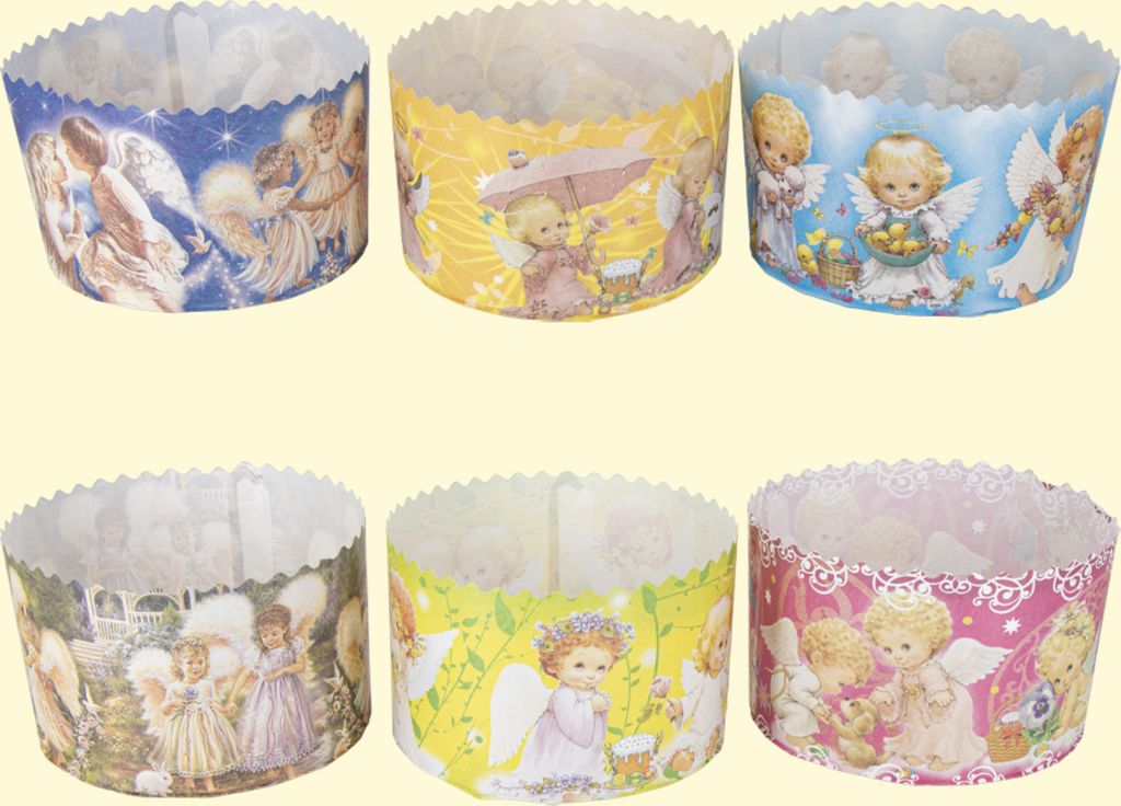 Backform für Osterkuchen 5er Set ENGEL D-13cm Produktbild 