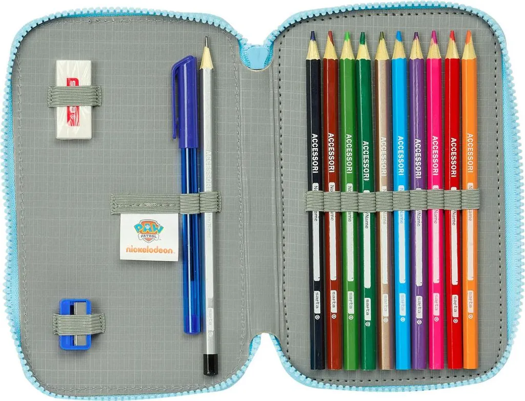 Trousse de Coloriage Pat' Patrouille pour École et Loisirs Bleu