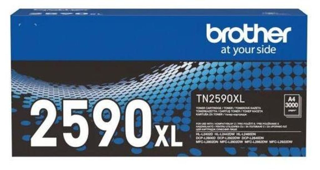 Brother TN-2590XL, 3000 stron(y), 0 stron(y), Czarny, 1 Zdjęcie produktu 
