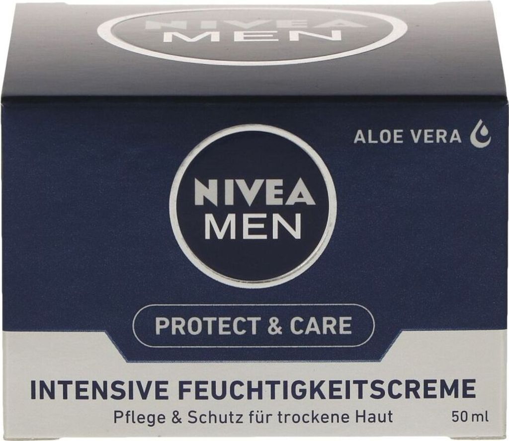 Nivea Men Feuchtigkeitscreme fürs Gesicht, 50ml - Schutz & Produktbild 