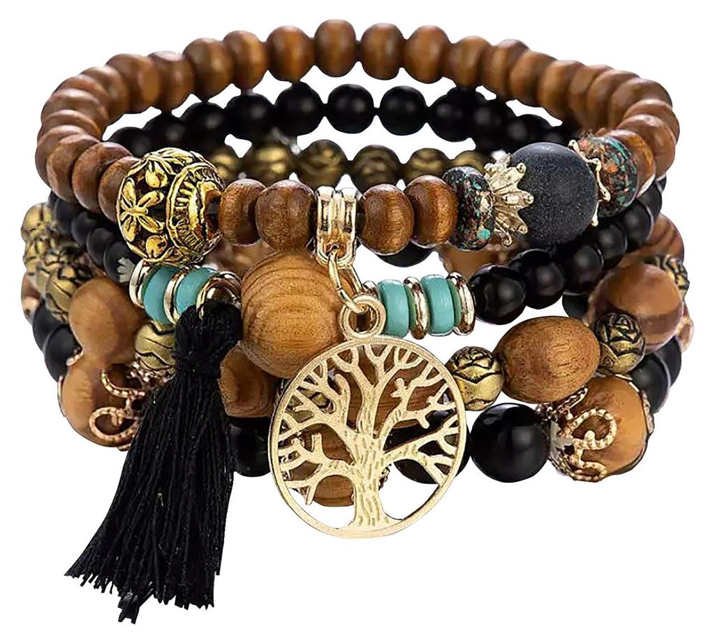 Armband "Baum des Lebens" schwarz