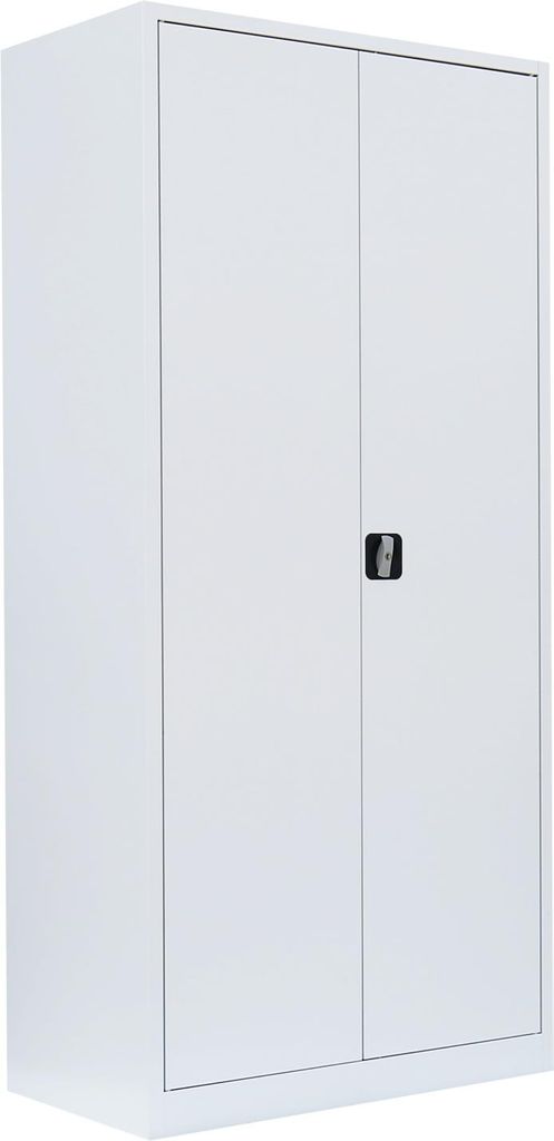 Aktenschrank Stahlschrank Metall Lagerschrank Flügeltürschrank 195x92x42 530347