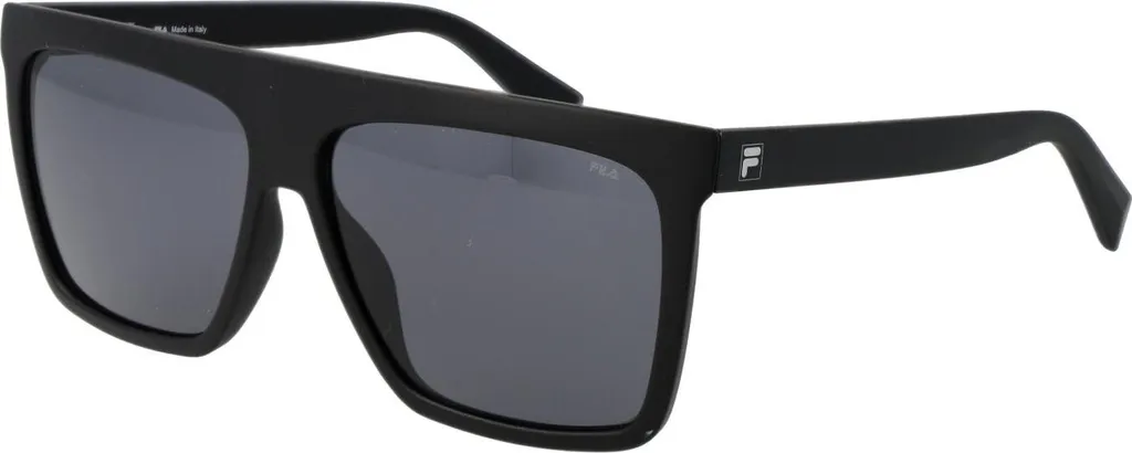 Occhiali da Sole Fila SFI834 0U28 60 - Nero Opaco Uomo Originali