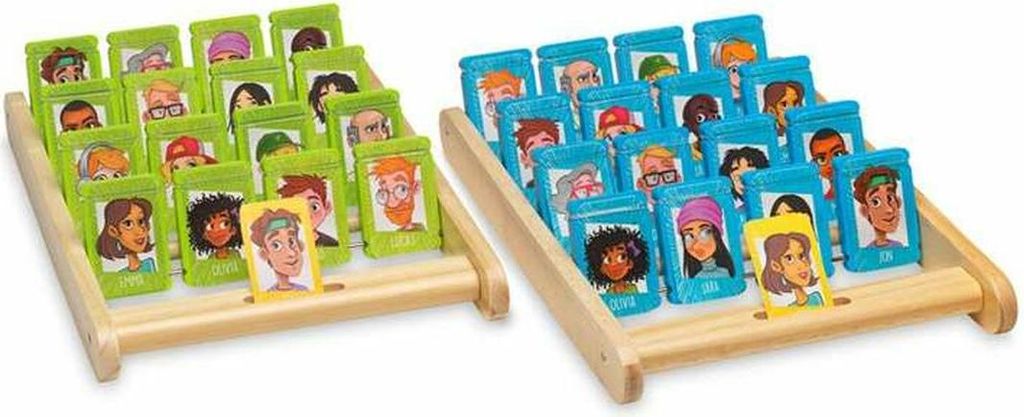 Jeu en bois Cayro Quien es quien 25 x 18 x 33 cm Image du produit 