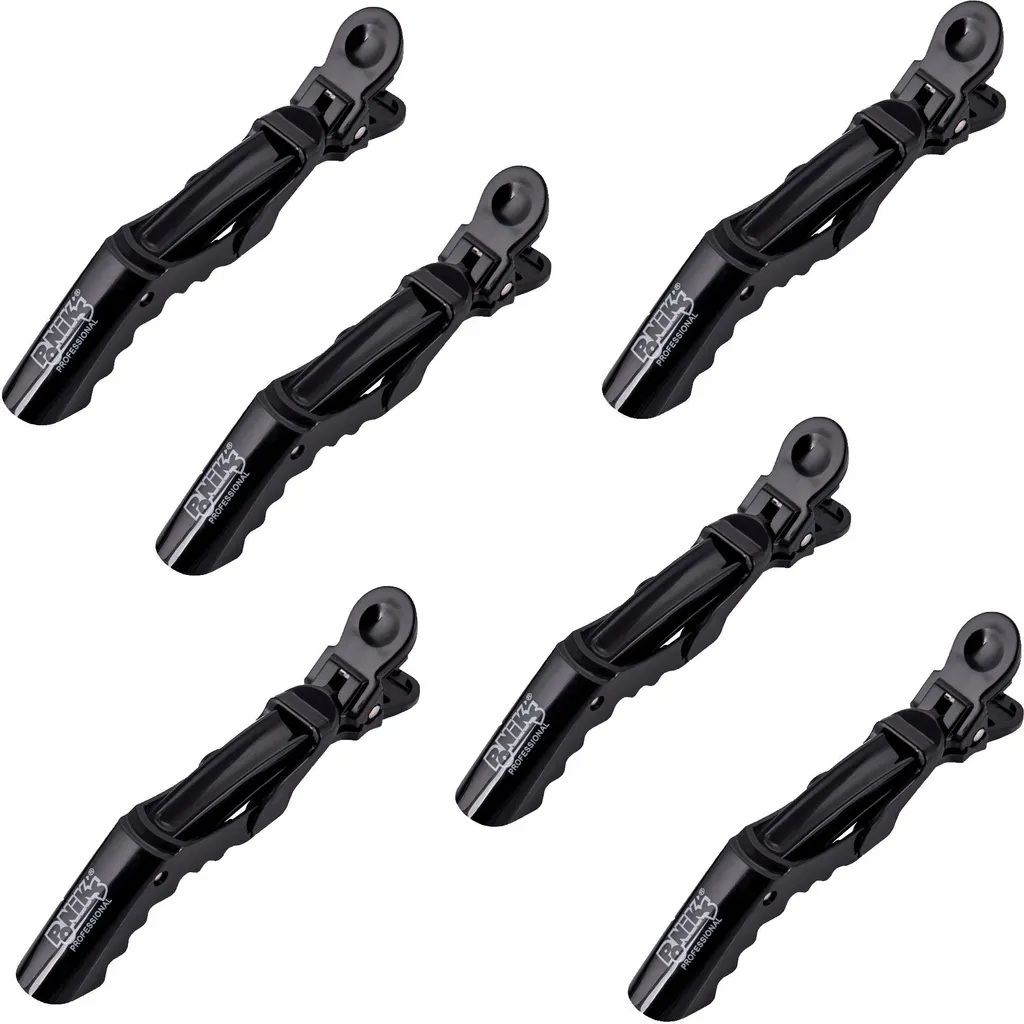 Pinces à cheveux crocodile Ponik 11 cm : fini les mèches qui glissent