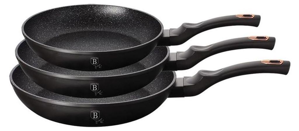 Berlinger Haus BH6158, Frittierset, Schwarz, Aluminium, Produktbild 