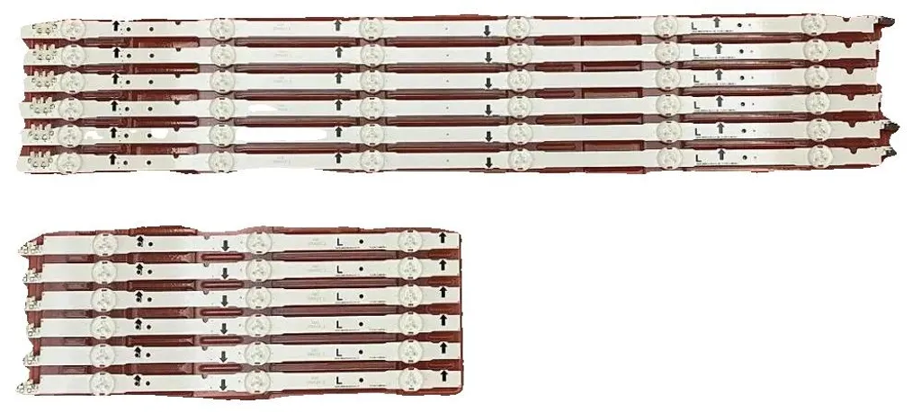 Réglette LED en cuivre 1010 mm pour TV UE48H à haute dissipation