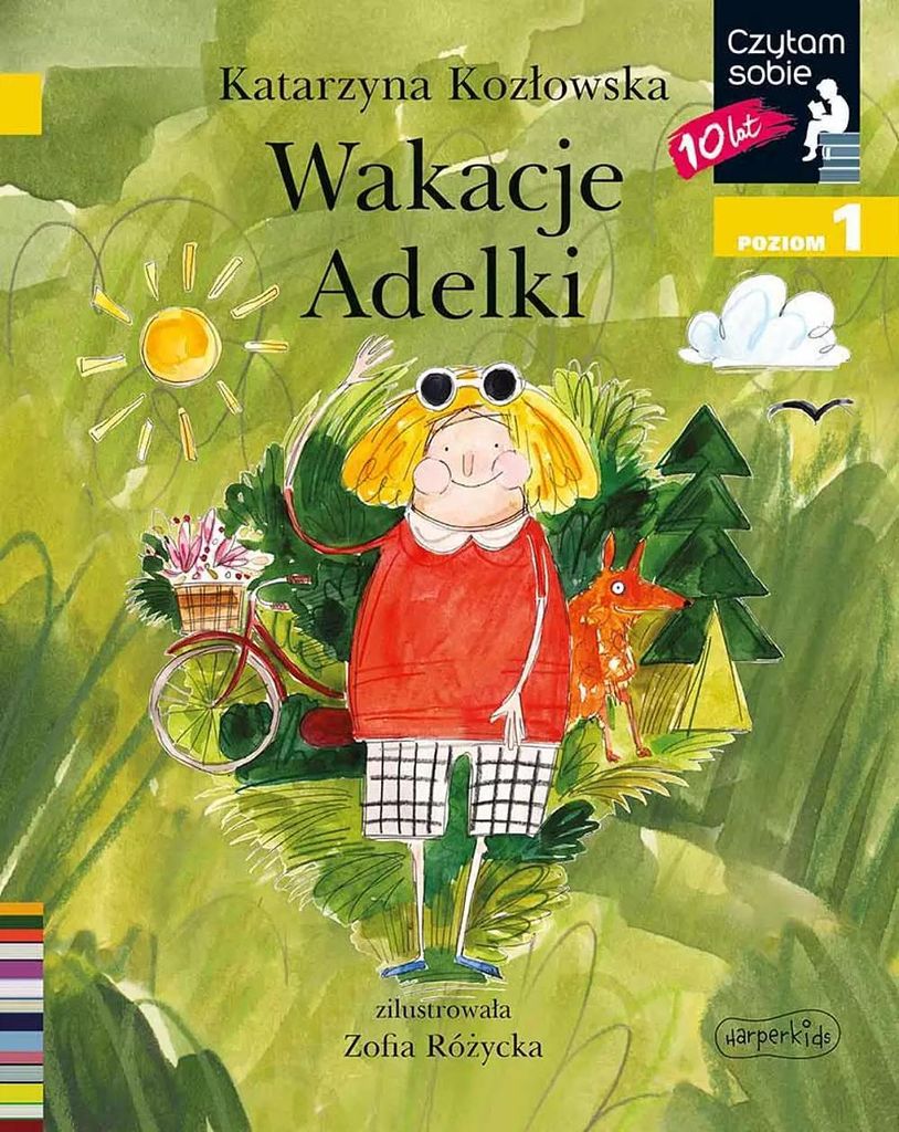 Sich selbst vorlesen. Ebene 1: Adelkas Ferien