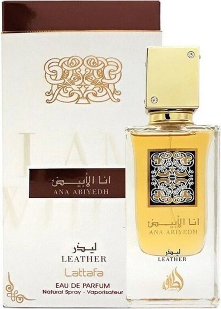 Lattafa Ana Abiyedh Leather EDP U 60 ml Obrázok produktu 