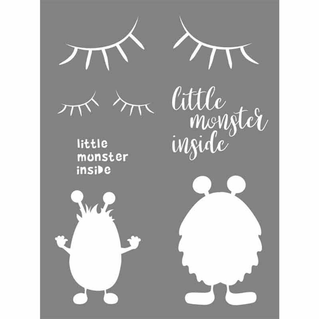 Rayher Hobby GmbH Schablone Monster Sonstige Sonstige