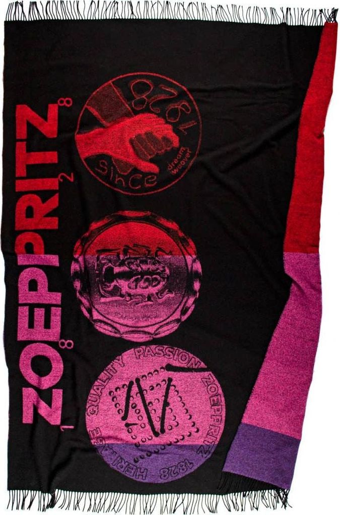 Zoeppritz Basis Logo Greeny rust blanket 290 100% Eco Cashmere 150x200 500660 rust 150x200 (500660 | 4051244561006)