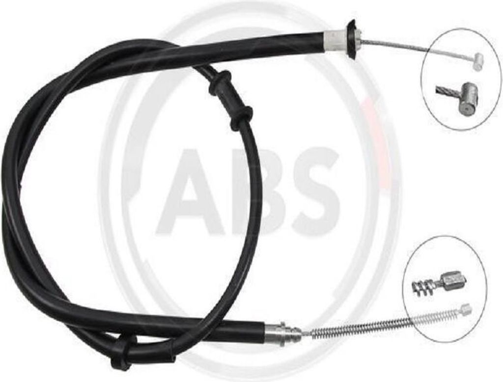 A.B.S. Handbremsseil Seilzug Feststellbremse für CHRYSLER Ypsilon Schrägheck K13891