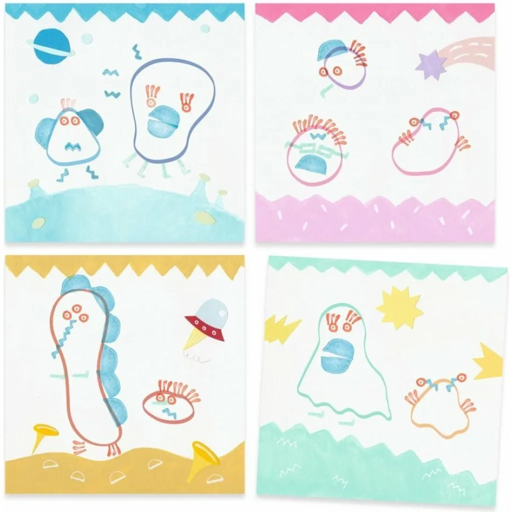 Tampons Sticks Djeco : la solution pour dessiner sans déborder dès 3 ans