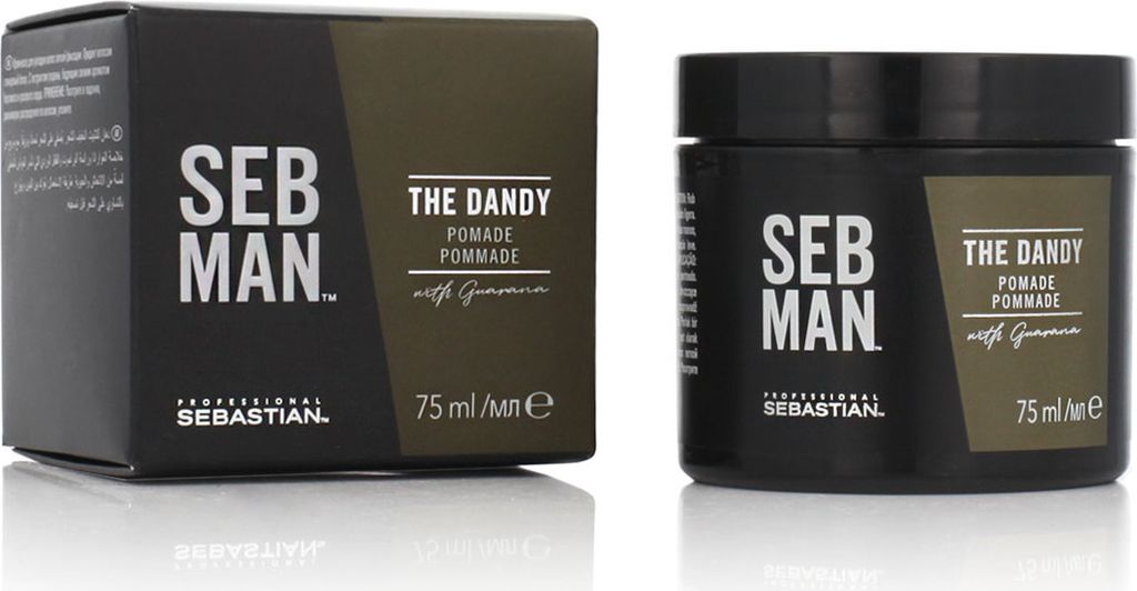 Sebastian Professional Man The Dandy Shiny Pommade Haarpomade für leichte Fixierung 75 ml