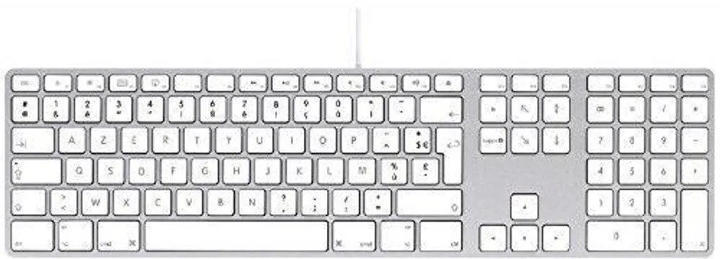 Clavier USB Bureautique LMP KB-1243 Idéal pour Comptabilité et Office