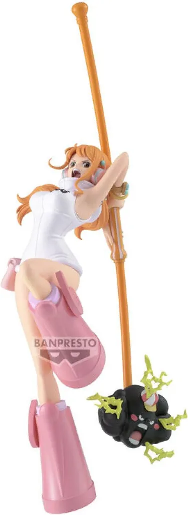 Figurine Nami One Piece pour Décoration Bureau et Collection Vitrine
