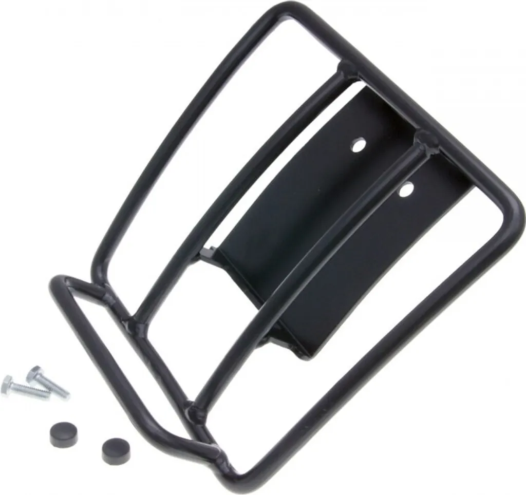 Porte-bagages Vespa GT GTS noir mat - Finition Acier Haute Résistance