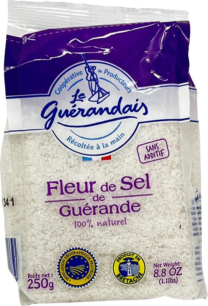 Fleur de Sel de Guérande - 250g - Französisches Gourmet-Salz für exquisite Küche