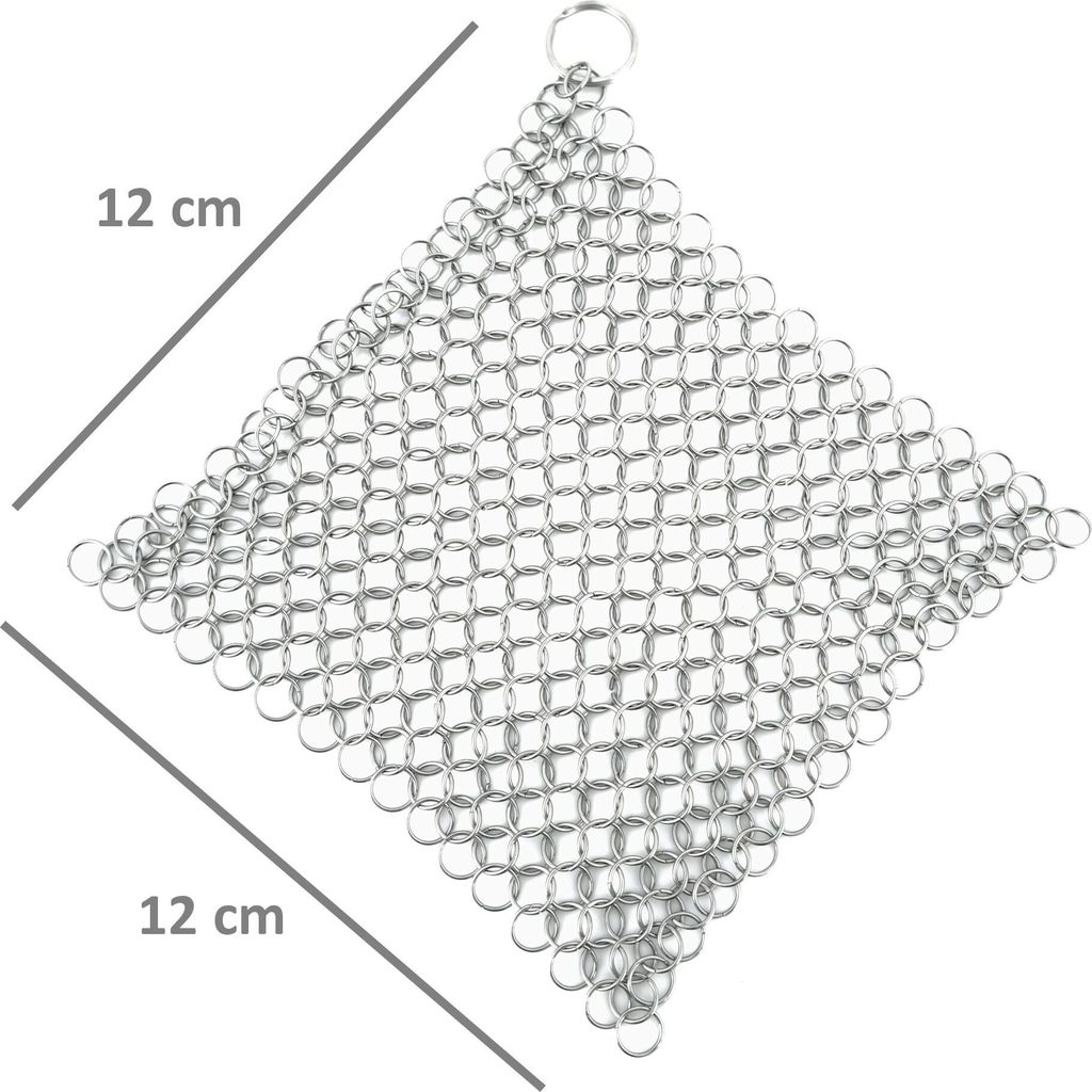BBQ-Toro Edelstahl Ringreiniger, 12 x 12 cm, für Dutch Oven Produktbild 5