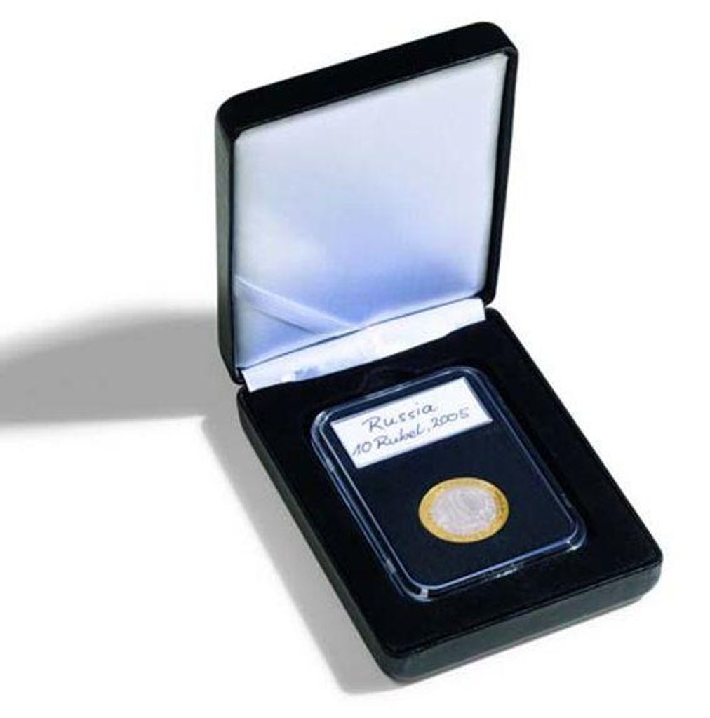 Münzetui NOBILE für 1 Slab, schwarz Produktbild 