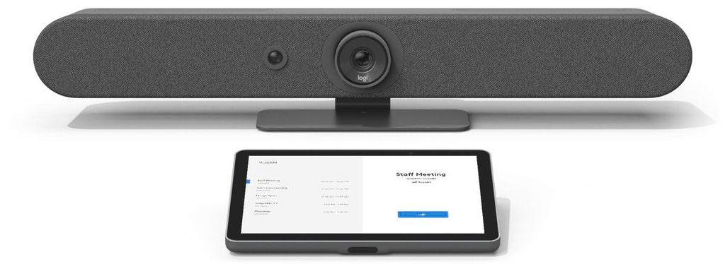 Logitech Kit für Videokonferenzen (Logitech Rally Bar Mini, Logitech Tap IP)