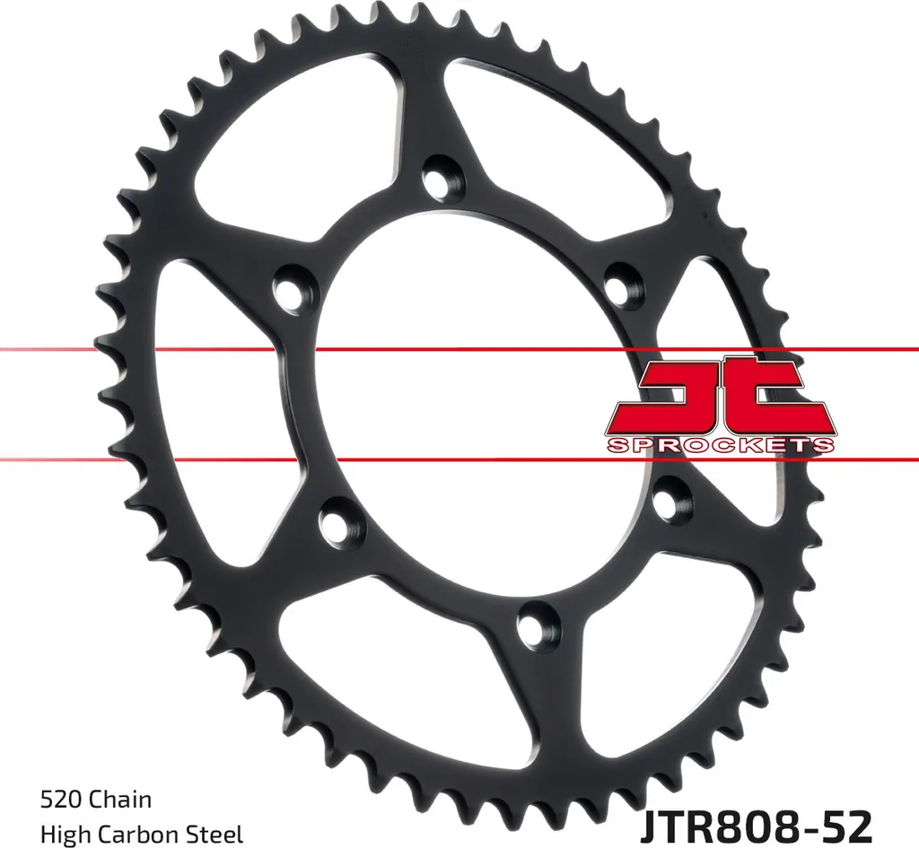 Pignon de sortie de boîte JT JTR808.52 pour transmission moto performante