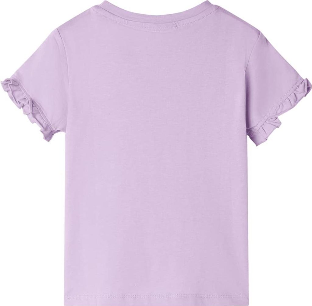 vidaXL Kinder-T-Shirt Lila 116