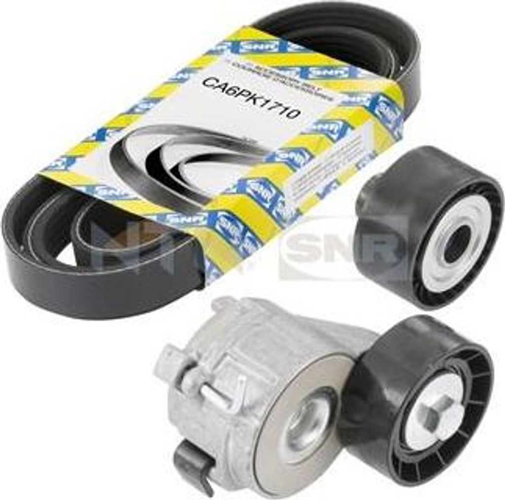 SNR KA859.30 Keilrippenriemensatz OE 5750P2 kompatibel mit Partner, Expert, Bipper, 508, 407, 206, Xsara, Nemo, Jumpy, Jumper, C5, Berlingo