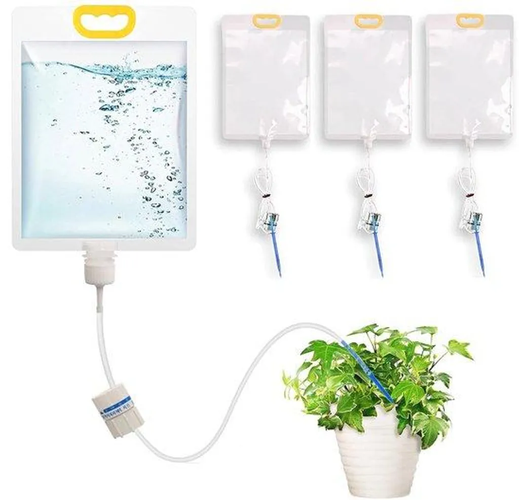 Système d'arrosage automatique pour plantes d'intérieur - Kit 4 pièces
