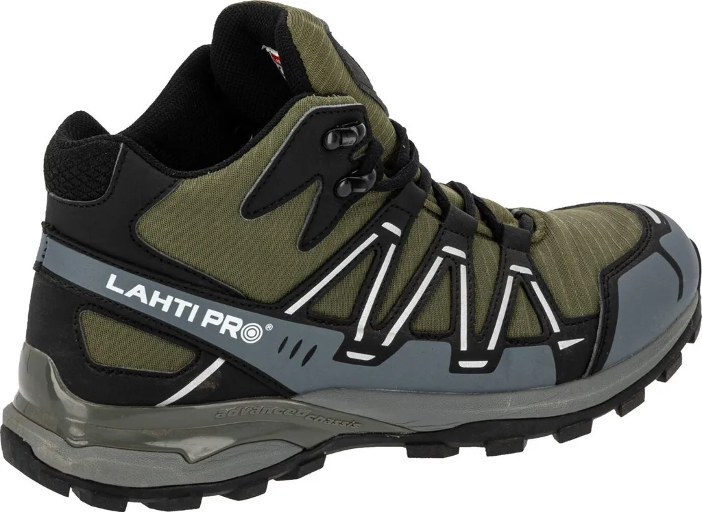 Bottines tricotées LAHTI O2 SRA Vert Noir Gris Taille 39 Norme CE