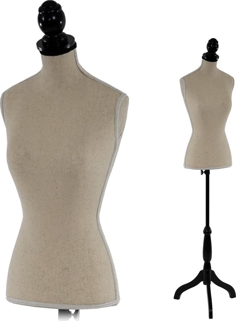 Schneiderpuppe T220, Schaufensterpuppe Torso weiblich, Produktbild 