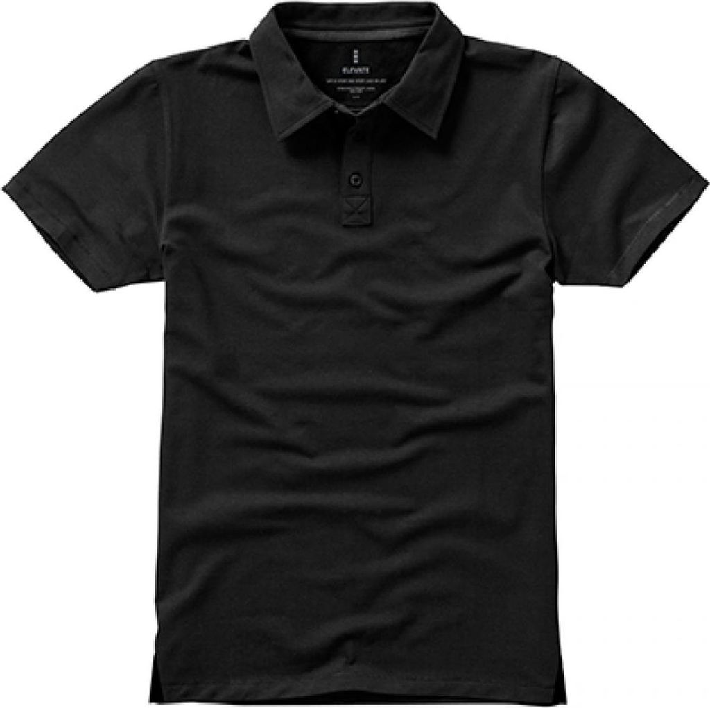 Elevate 38084 | Herren Markham Polo / Standard 100 - Farbe: Anthracite (Solid)/Black - Größe: XS