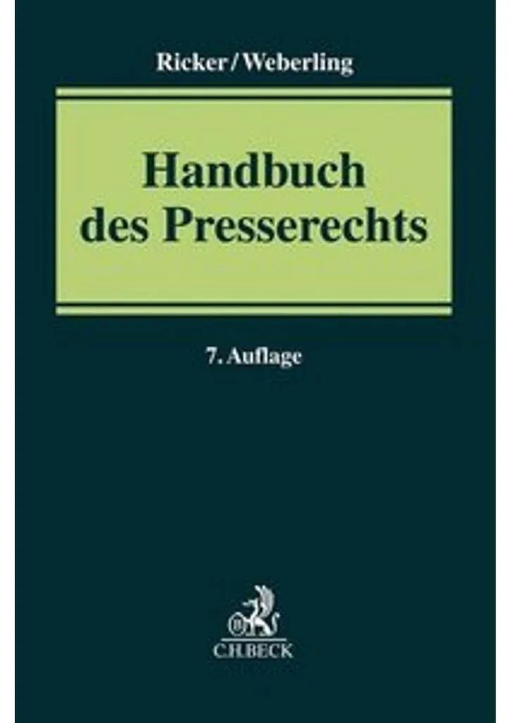 Guide Juridique Handbuch des Presserechts pour Professionnels Médias
