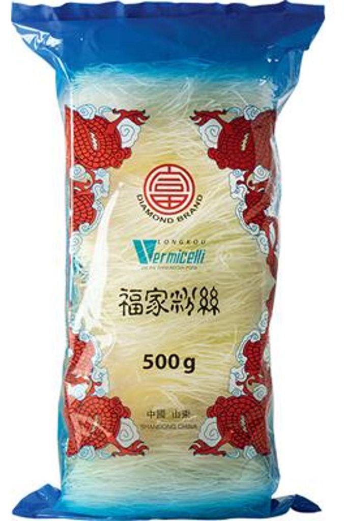 Vermicelles chinois transparents Diamond, 500 g Image du produit 
