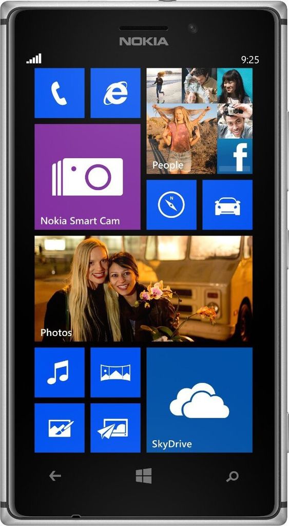 Mobiltelefon, Nokia Lumia 925, Black Produktbild