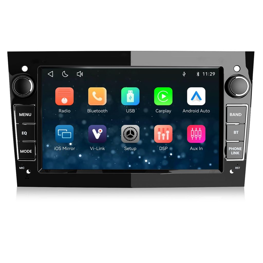 Autoradio CarPlay pour Opel Astra H, Corsa C, D, Zafira B, Image du produit 
