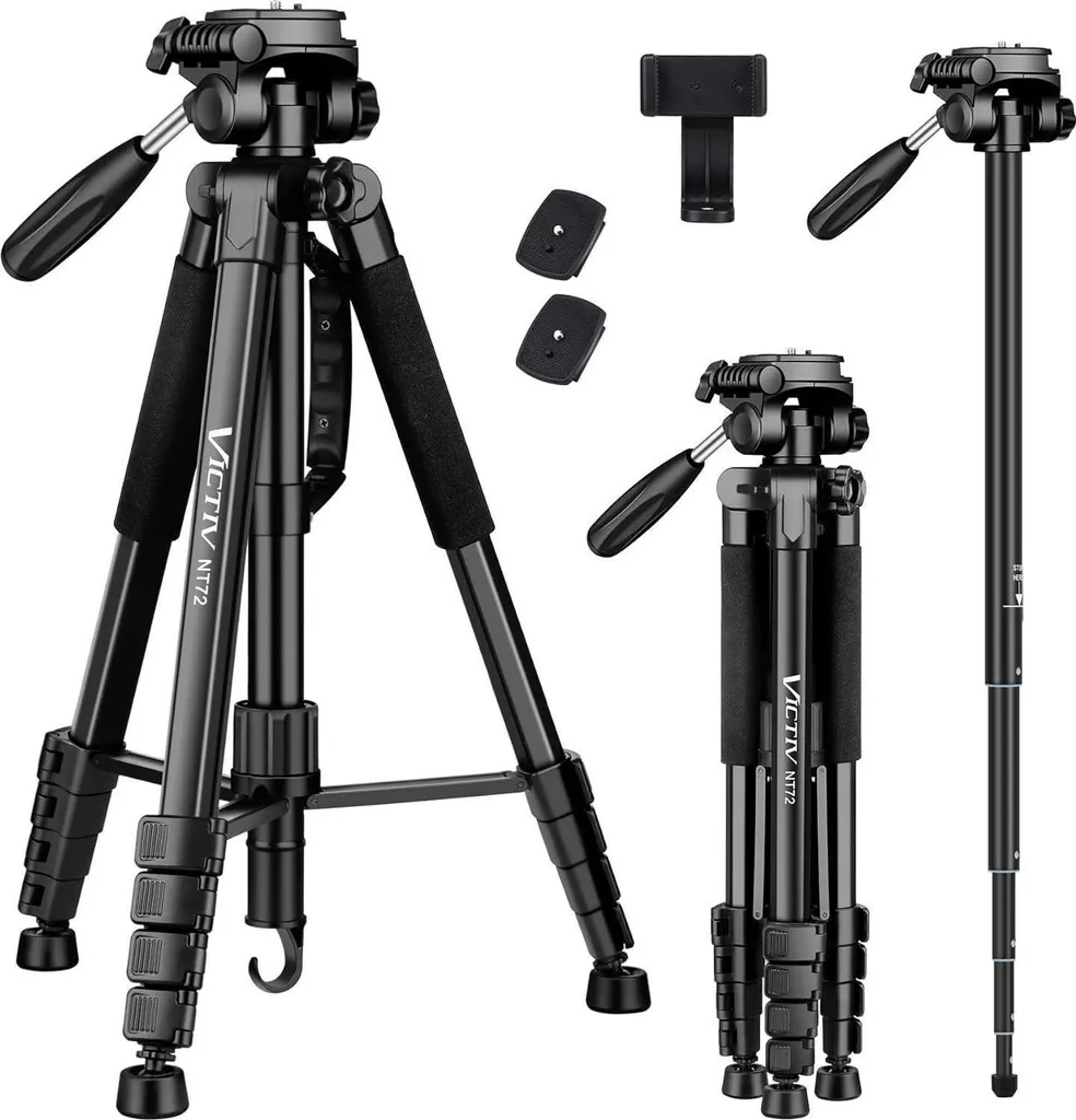 Treppiede Alto Victiv 182 cm - Perfetto per Vlogger e TikToker