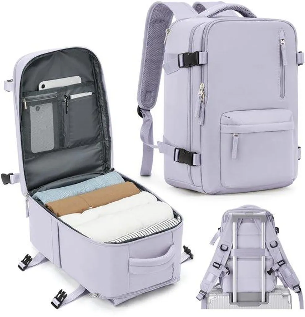 Sac à dos voyage 40x20x25 cm bagage cabine Ryanair étanche